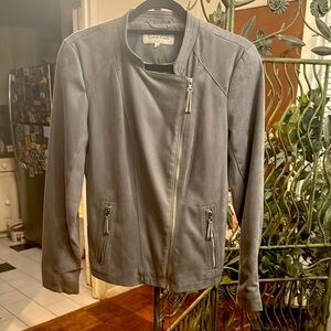 Calvin Klein Gray Suede Jacket